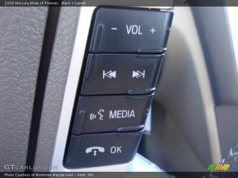 Black / Camel 2008 Mercury Milan I4 Premier
