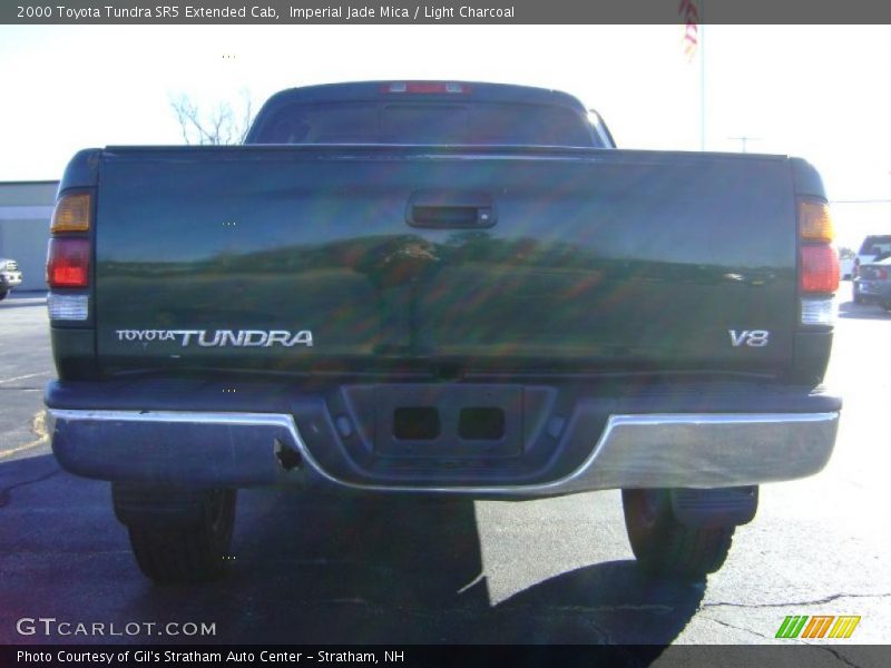 Imperial Jade Mica / Light Charcoal 2000 Toyota Tundra SR5 Extended Cab