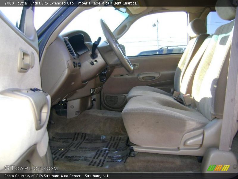 Imperial Jade Mica / Light Charcoal 2000 Toyota Tundra SR5 Extended Cab
