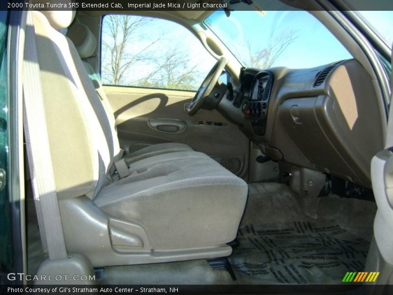 Imperial Jade Mica / Light Charcoal 2000 Toyota Tundra SR5 Extended Cab