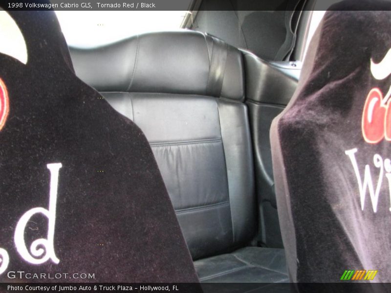 Tornado Red / Black 1998 Volkswagen Cabrio GLS