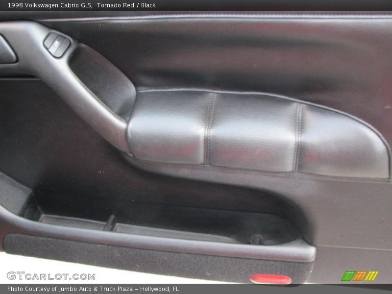 Tornado Red / Black 1998 Volkswagen Cabrio GLS