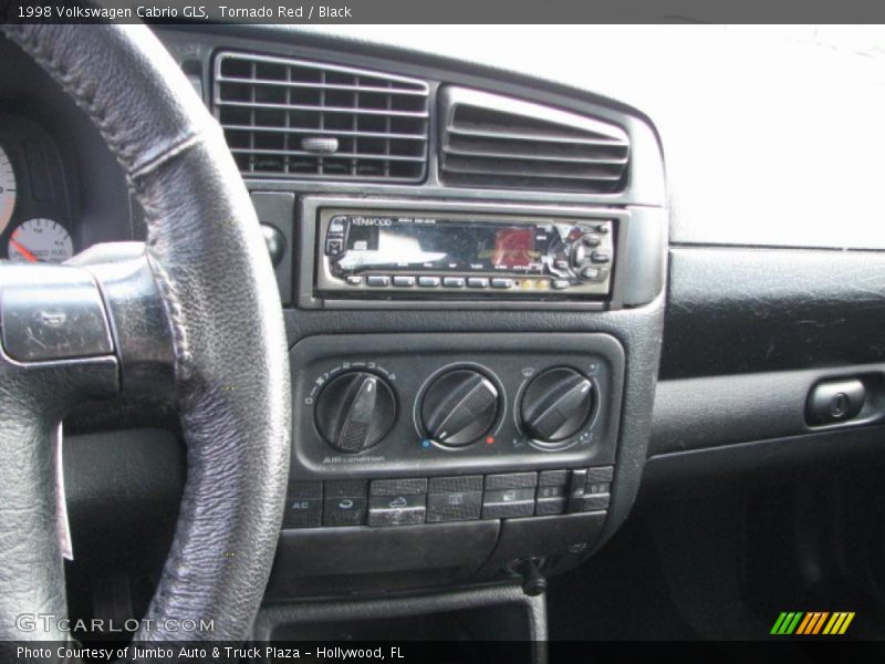 Tornado Red / Black 1998 Volkswagen Cabrio GLS