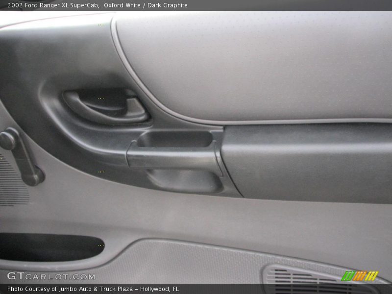 Oxford White / Dark Graphite 2002 Ford Ranger XL SuperCab
