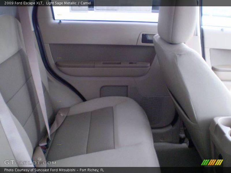Light Sage Metallic / Camel 2009 Ford Escape XLT