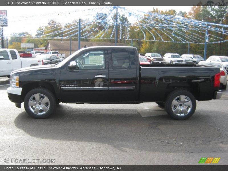Black / Ebony 2011 Chevrolet Silverado 1500 LT Extended Cab