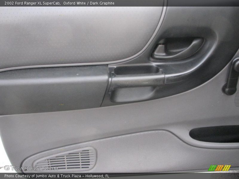 Oxford White / Dark Graphite 2002 Ford Ranger XL SuperCab