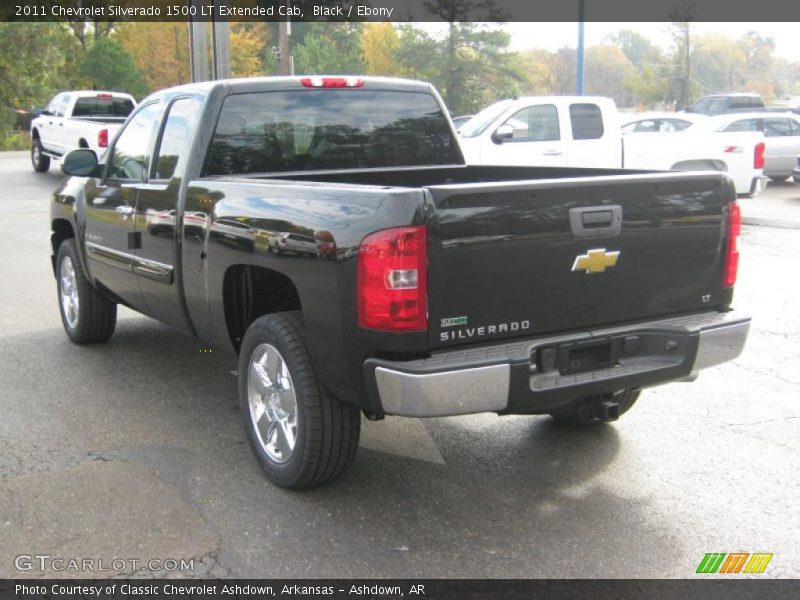 Black / Ebony 2011 Chevrolet Silverado 1500 LT Extended Cab