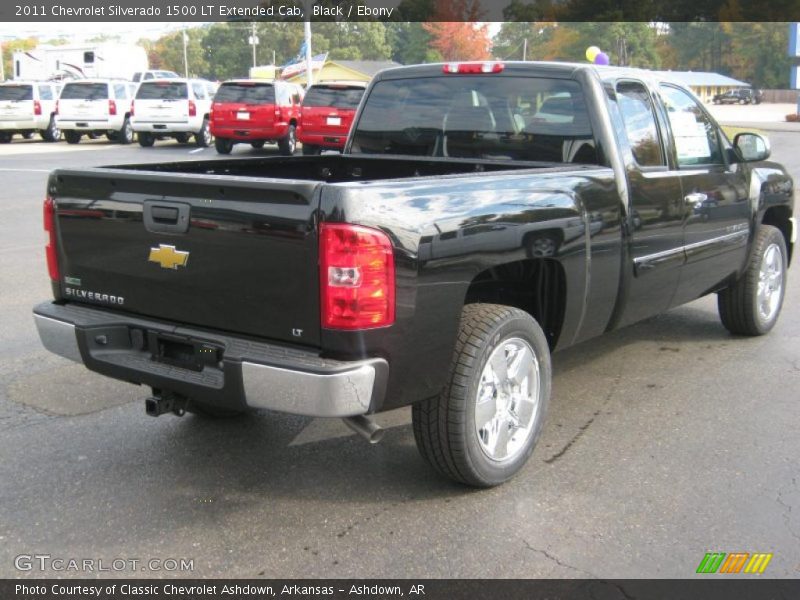 Black / Ebony 2011 Chevrolet Silverado 1500 LT Extended Cab