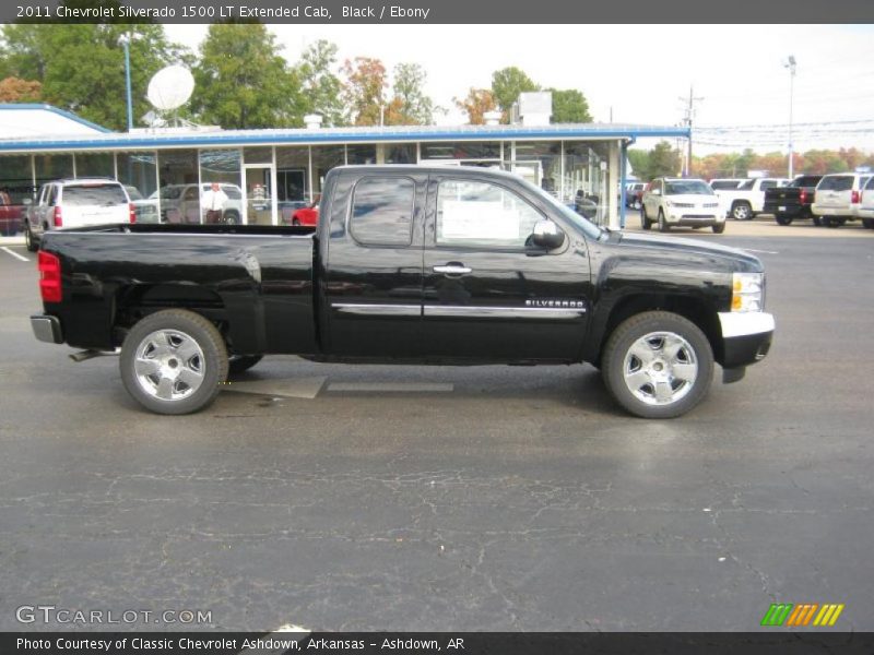 Black / Ebony 2011 Chevrolet Silverado 1500 LT Extended Cab