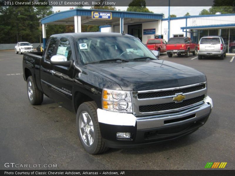 Black / Ebony 2011 Chevrolet Silverado 1500 LT Extended Cab