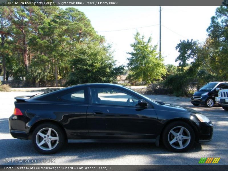 Nighthawk Black Pearl / Ebony Black 2002 Acura RSX Sports Coupe