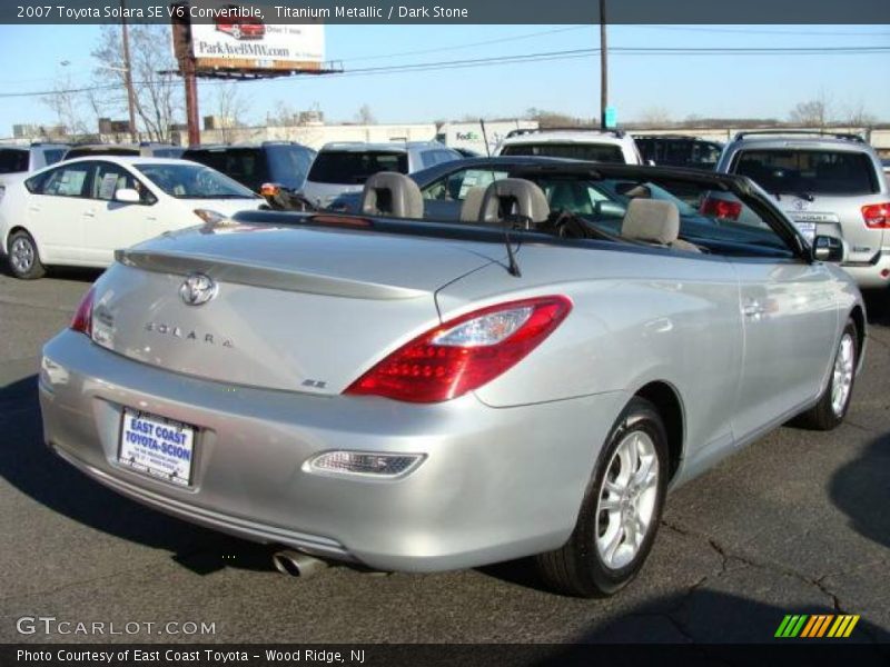 Titanium Metallic / Dark Stone 2007 Toyota Solara SE V6 Convertible