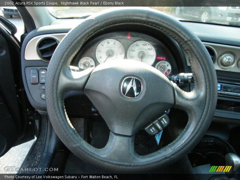 Nighthawk Black Pearl / Ebony Black 2002 Acura RSX Sports Coupe