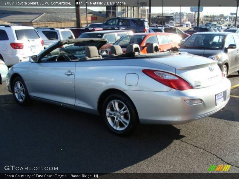 Titanium Metallic / Dark Stone 2007 Toyota Solara SE V6 Convertible