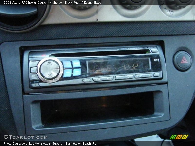 Nighthawk Black Pearl / Ebony Black 2002 Acura RSX Sports Coupe