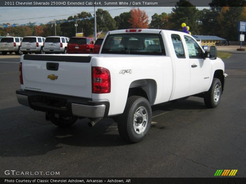  2011 Silverado 2500HD Extended Cab 4x4 Summit White
