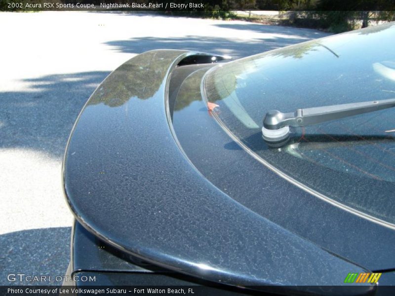 Nighthawk Black Pearl / Ebony Black 2002 Acura RSX Sports Coupe
