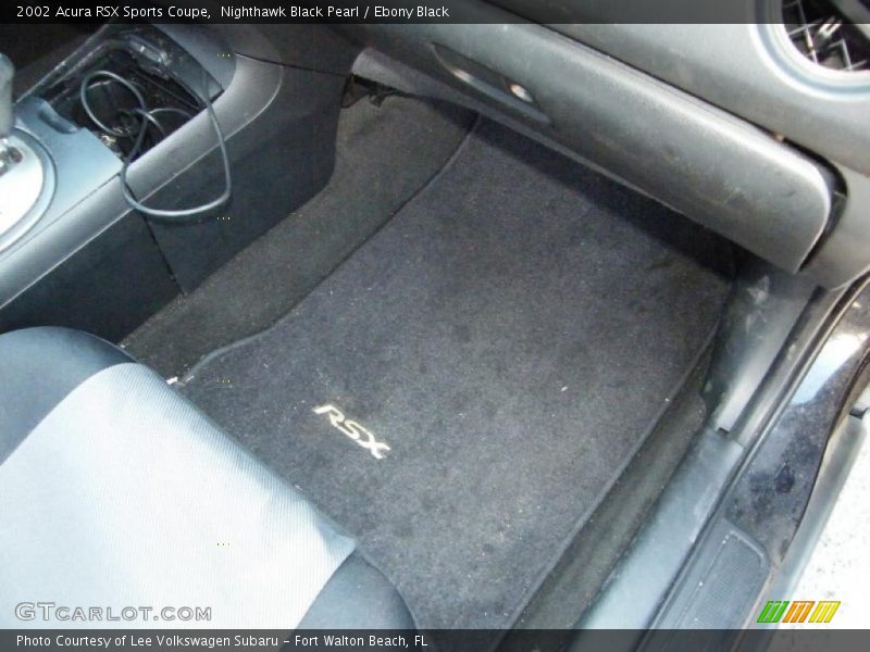 Nighthawk Black Pearl / Ebony Black 2002 Acura RSX Sports Coupe