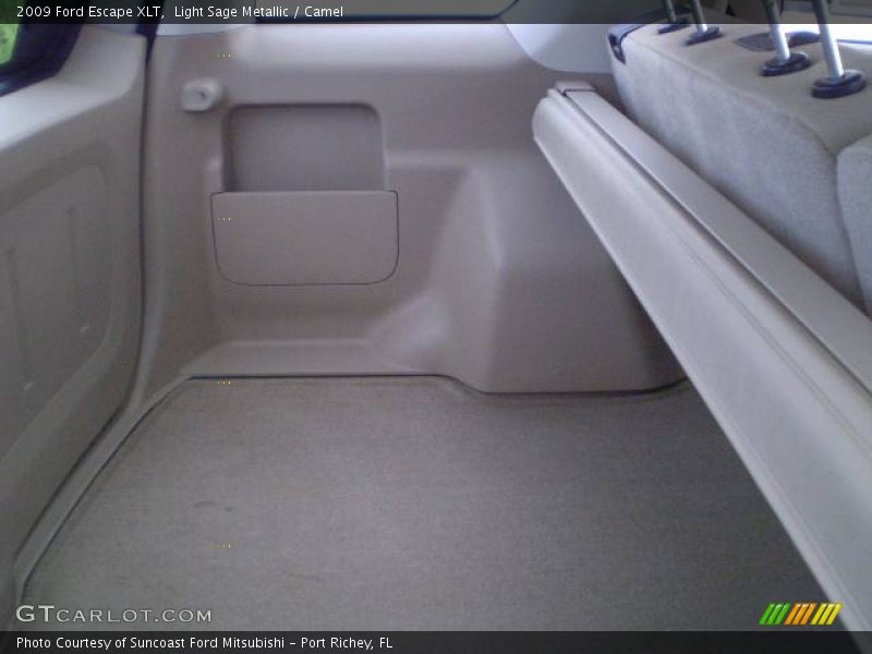 Light Sage Metallic / Camel 2009 Ford Escape XLT