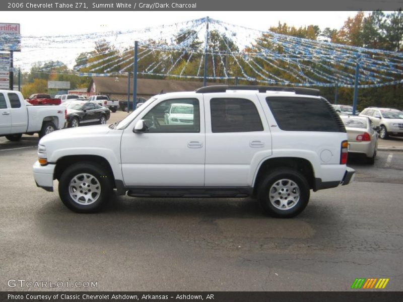 Summit White / Gray/Dark Charcoal 2006 Chevrolet Tahoe Z71