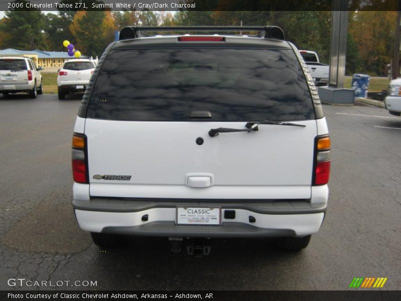 Summit White / Gray/Dark Charcoal 2006 Chevrolet Tahoe Z71