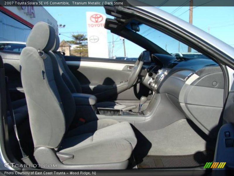 Titanium Metallic / Dark Stone 2007 Toyota Solara SE V6 Convertible