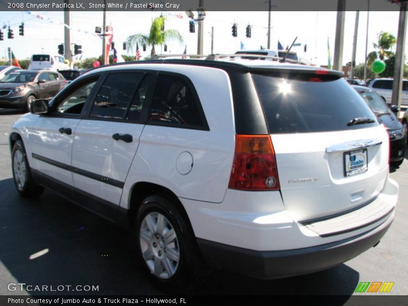 Stone White / Pastel Slate Gray 2008 Chrysler Pacifica LX