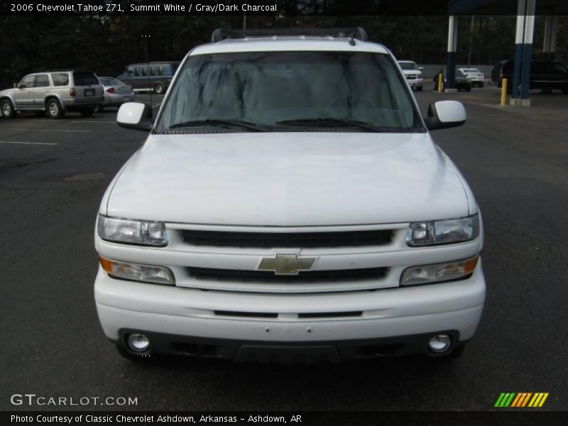 Summit White / Gray/Dark Charcoal 2006 Chevrolet Tahoe Z71