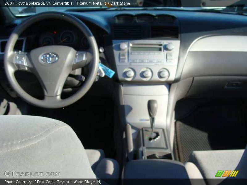 Titanium Metallic / Dark Stone 2007 Toyota Solara SE V6 Convertible