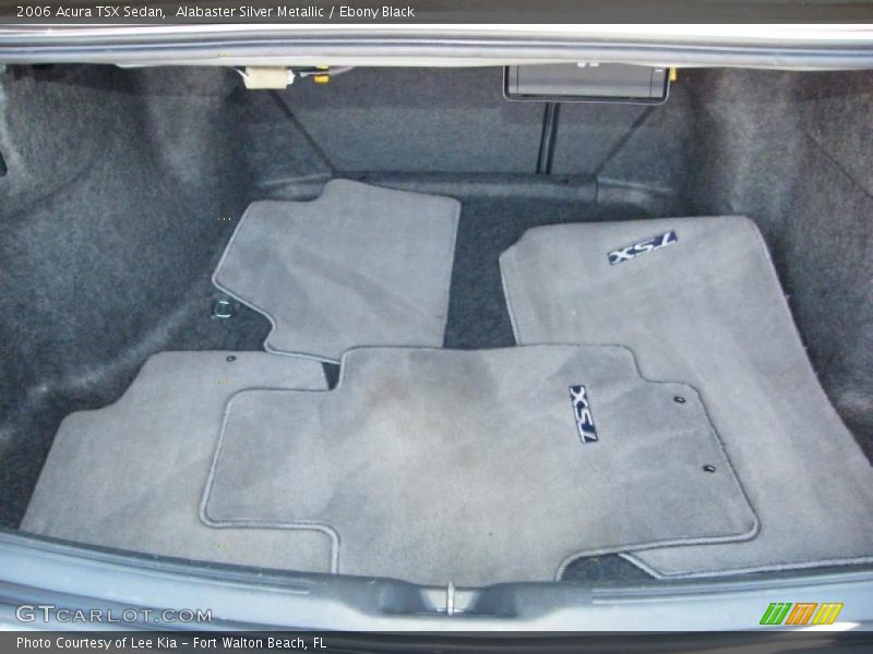 Alabaster Silver Metallic / Ebony Black 2006 Acura TSX Sedan