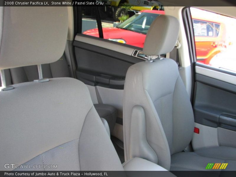 Stone White / Pastel Slate Gray 2008 Chrysler Pacifica LX