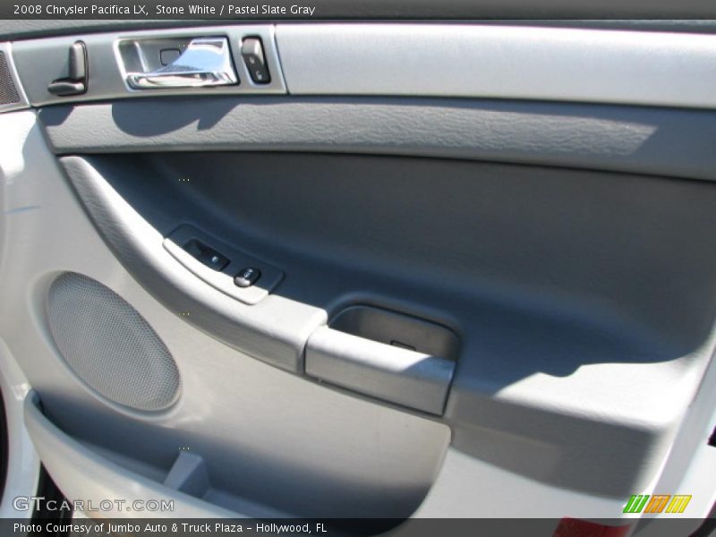Stone White / Pastel Slate Gray 2008 Chrysler Pacifica LX