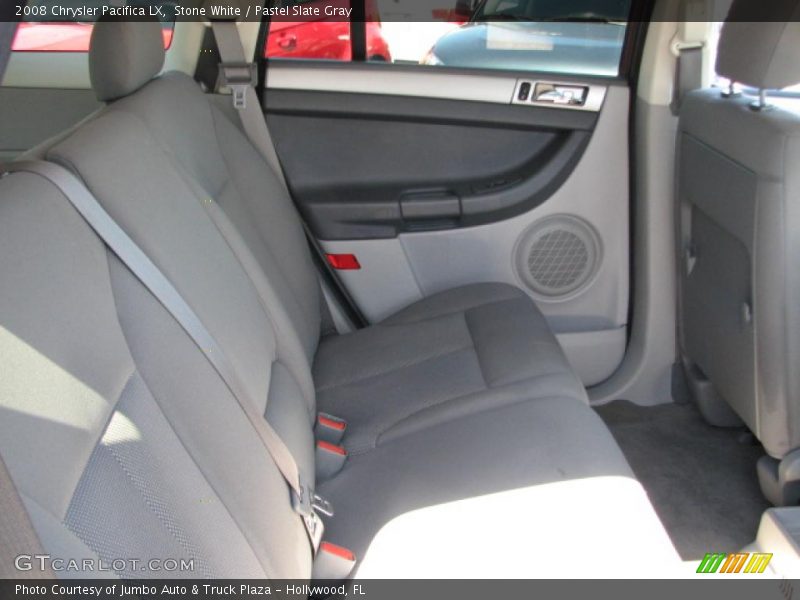 Stone White / Pastel Slate Gray 2008 Chrysler Pacifica LX