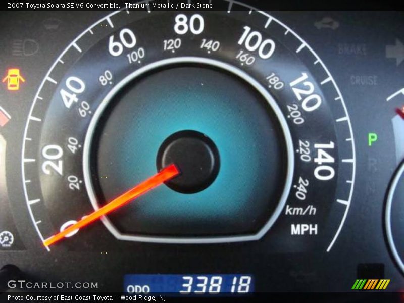 Titanium Metallic / Dark Stone 2007 Toyota Solara SE V6 Convertible