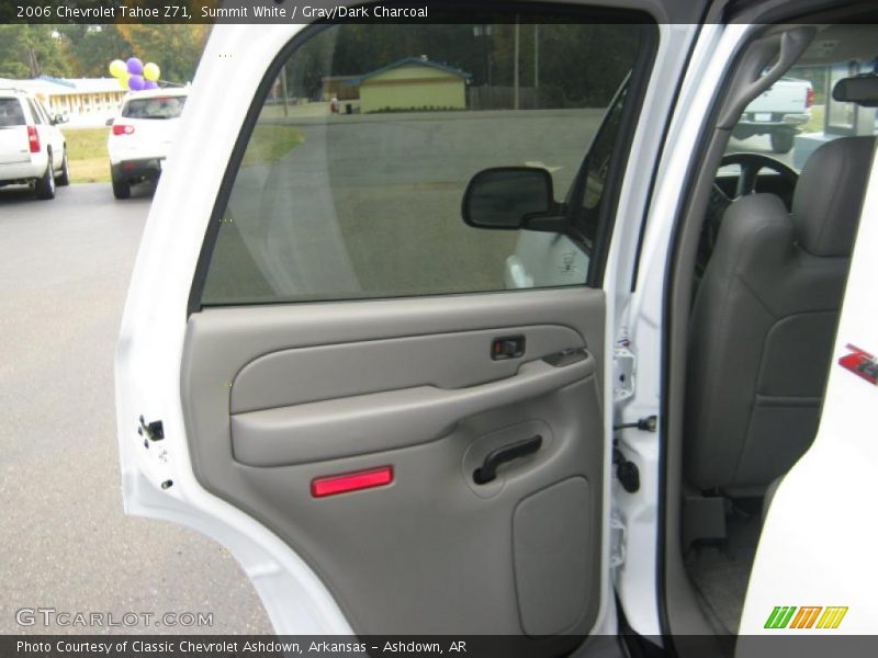 Summit White / Gray/Dark Charcoal 2006 Chevrolet Tahoe Z71