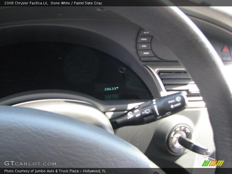 Stone White / Pastel Slate Gray 2008 Chrysler Pacifica LX