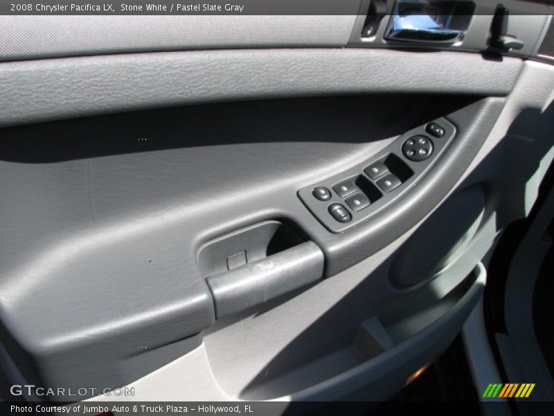 Stone White / Pastel Slate Gray 2008 Chrysler Pacifica LX