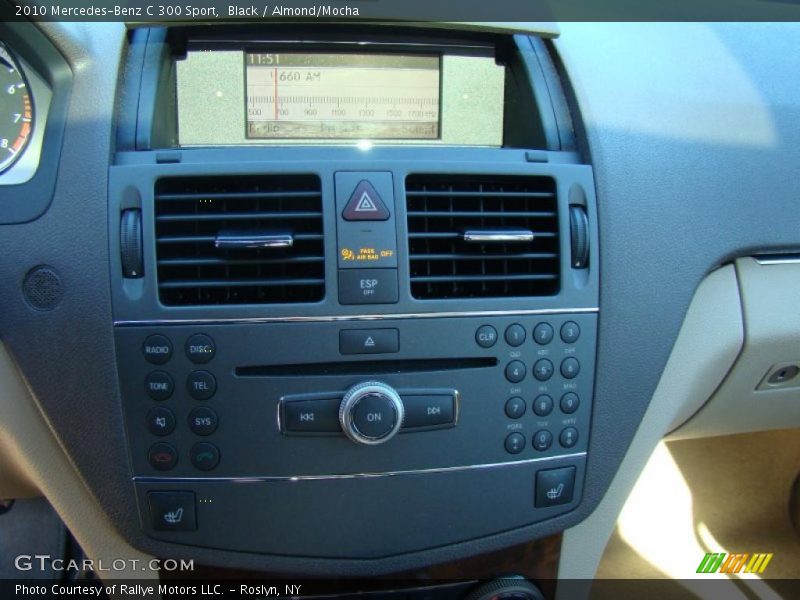 Black / Almond/Mocha 2010 Mercedes-Benz C 300 Sport