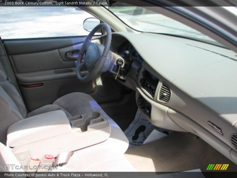 Light Sandrift Metallic / Taupe 2001 Buick Century Custom