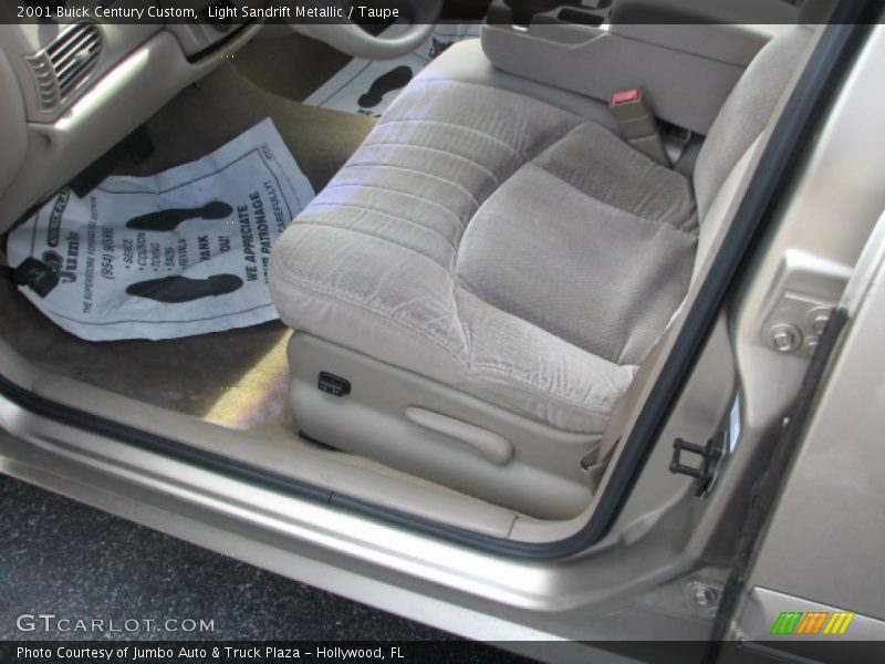 Light Sandrift Metallic / Taupe 2001 Buick Century Custom