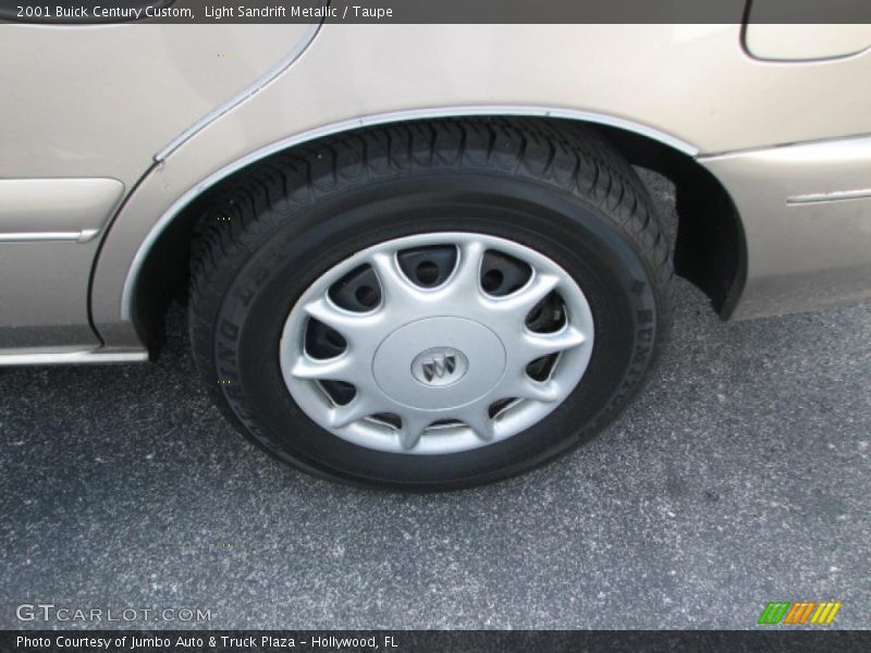 Light Sandrift Metallic / Taupe 2001 Buick Century Custom