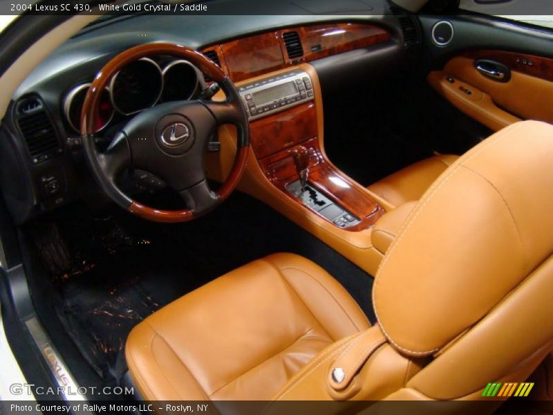  2004 SC 430 Saddle Interior
