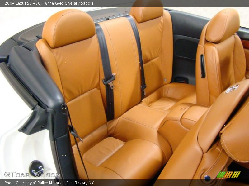  2004 SC 430 Saddle Interior