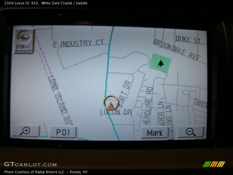 Navigation of 2004 SC 430