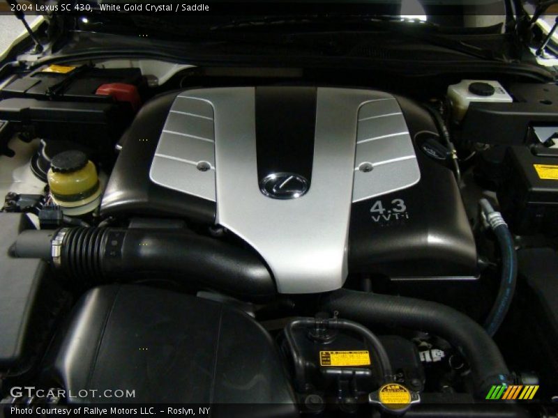  2004 SC 430 Engine - 4.3 Liter DOHC 32-Valve VVT V8