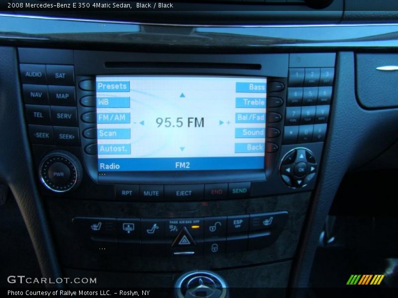Black / Black 2008 Mercedes-Benz E 350 4Matic Sedan
