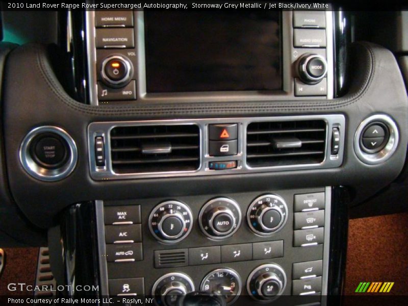 Stornoway Grey Metallic / Jet Black/Ivory White 2010 Land Rover Range Rover Supercharged Autobiography