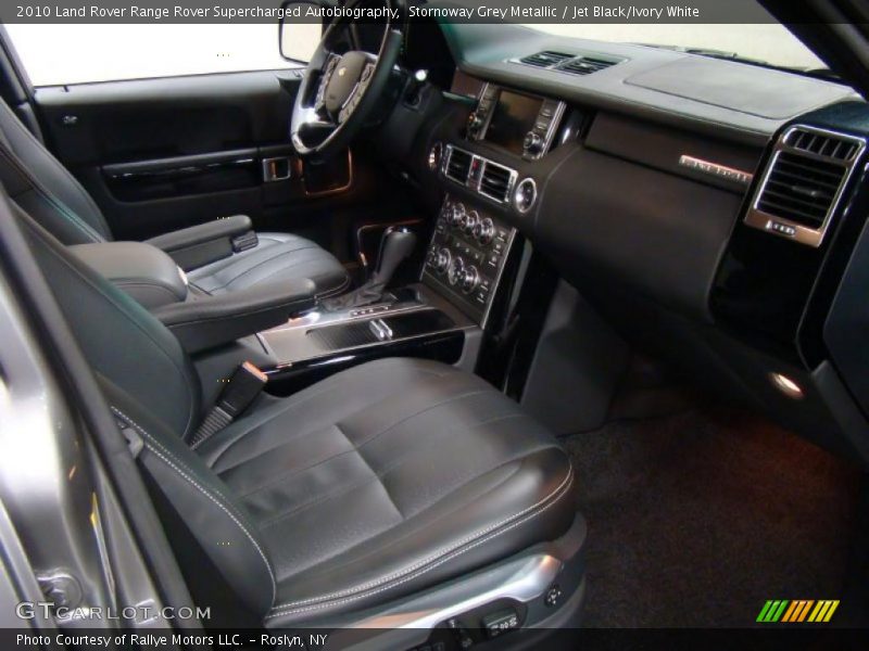  2010 Range Rover Supercharged Autobiography Jet Black/Ivory White Interior