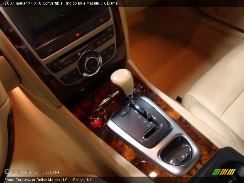 Indigo Blue Metallic / Caramel 2007 Jaguar XK XK8 Convertible